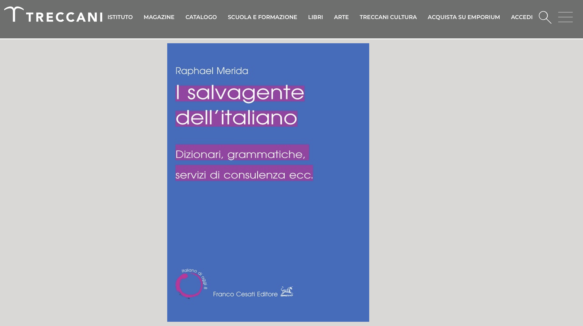 I Salvagente Della Lingua Dizionari Grammatiche Servizi Di 