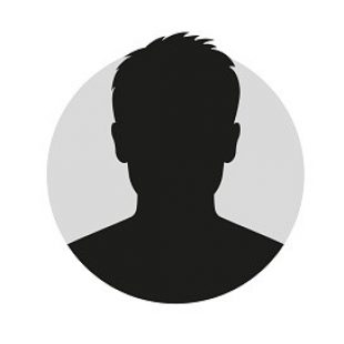 Male and female face silhouette or icon. Man and woman avatar profile. Unknown or anonymous person. Vector illustration.