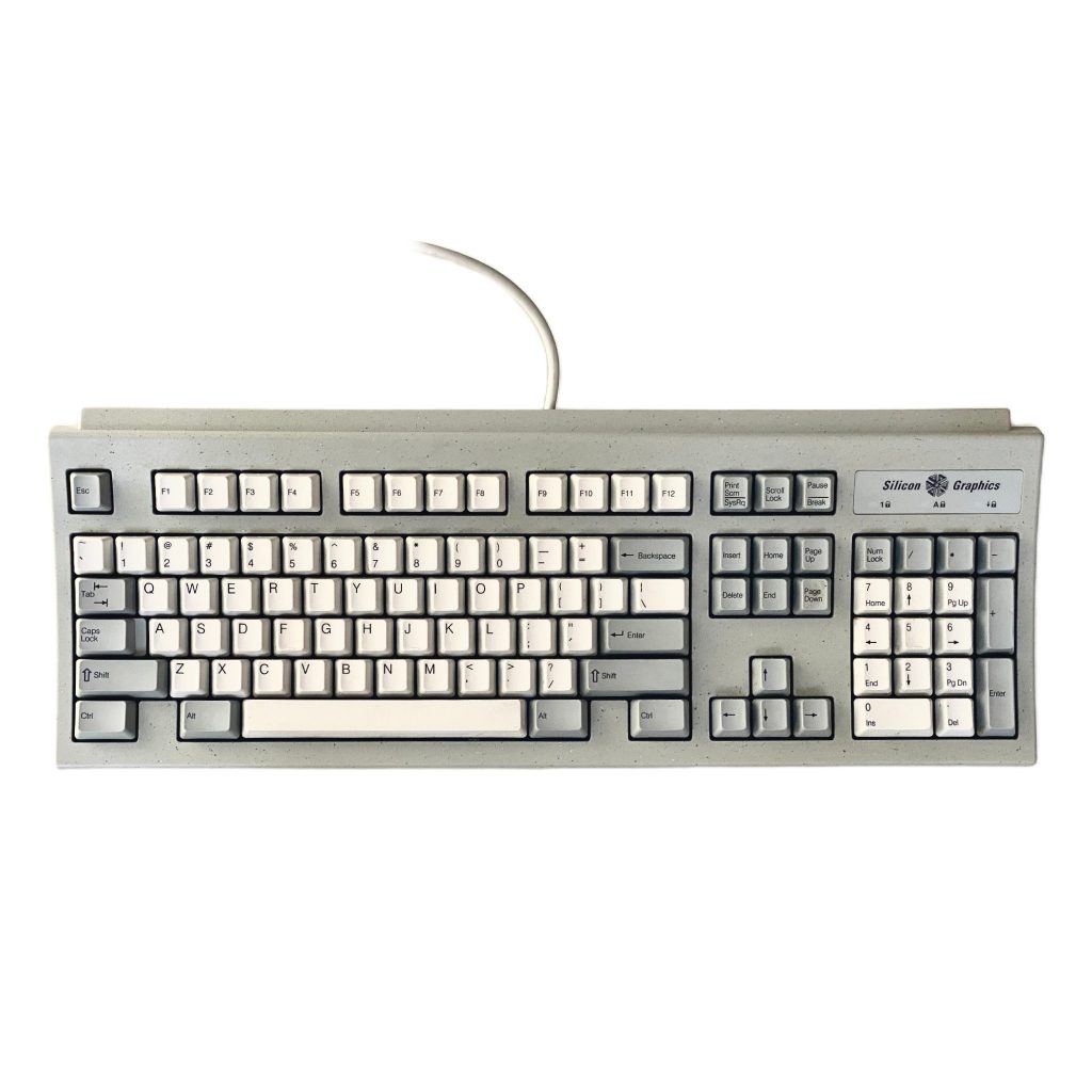 Silicon Graphics Indy Workstation Keyboard