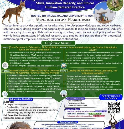 Call for Papers: 2ª Conferenza Internazionale sull’IA nel Turismo e nell’Ospitalità